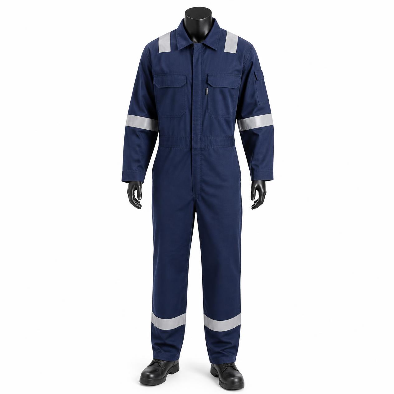 protective coveralls and safety work wear suit