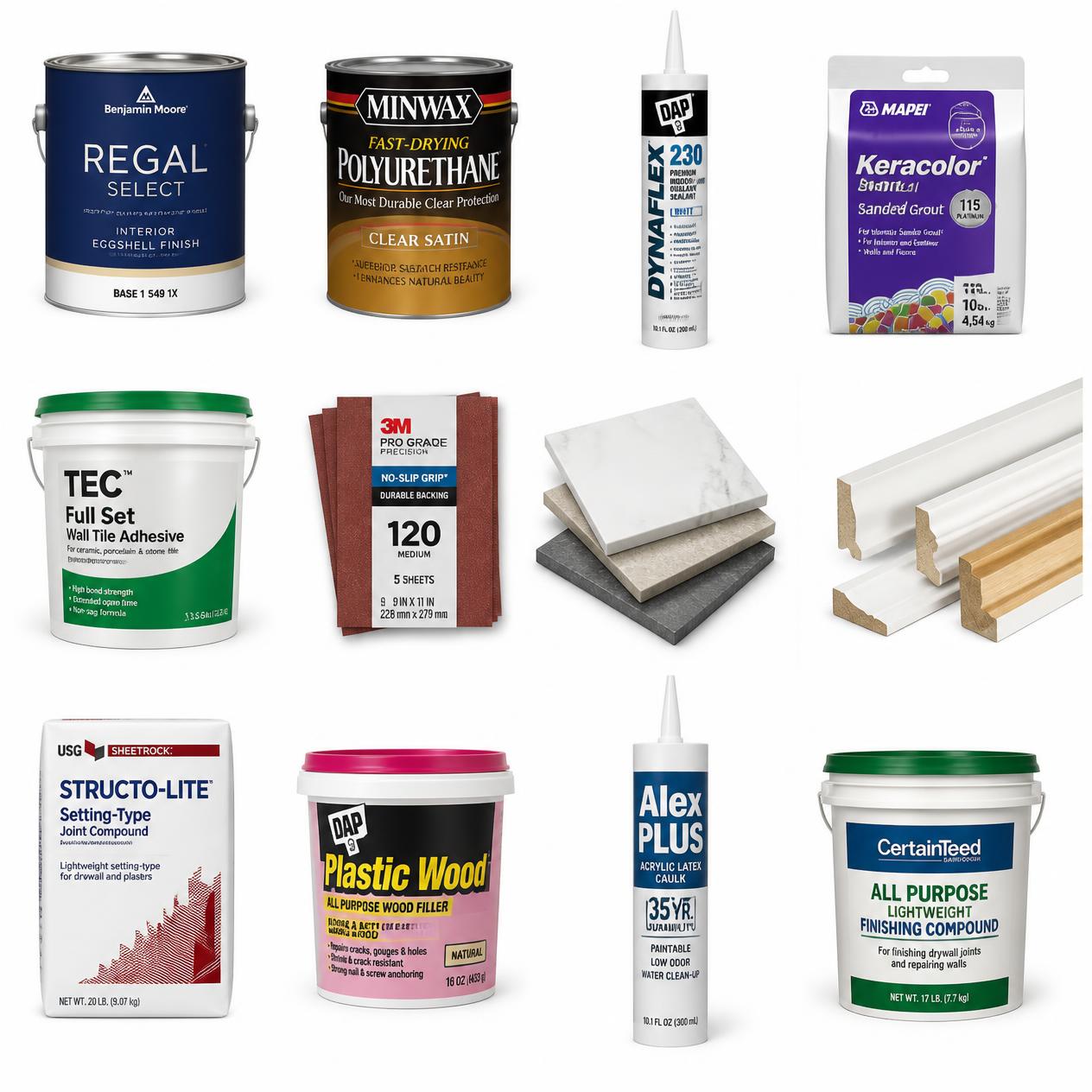 finishing materials