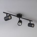 Modern Black Light Ceiling Spotlight