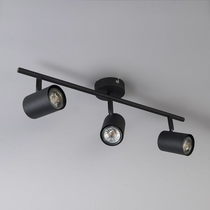 Modern Black Light Ceiling Spotlight